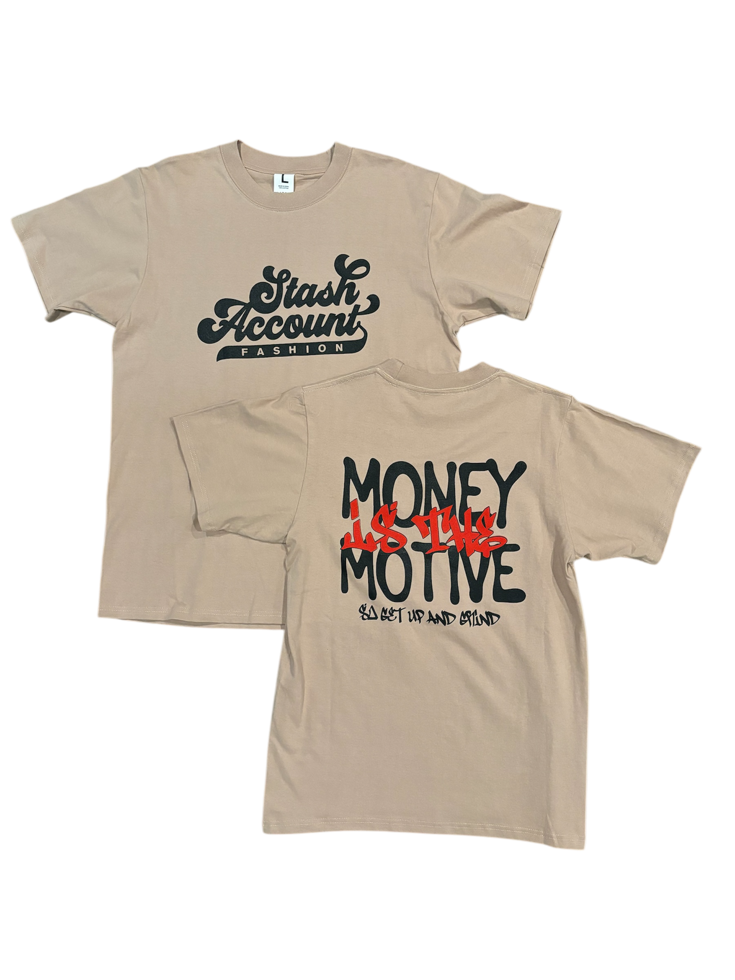 MONEY IS THE MOTIVE heavyweight (Tshirt)