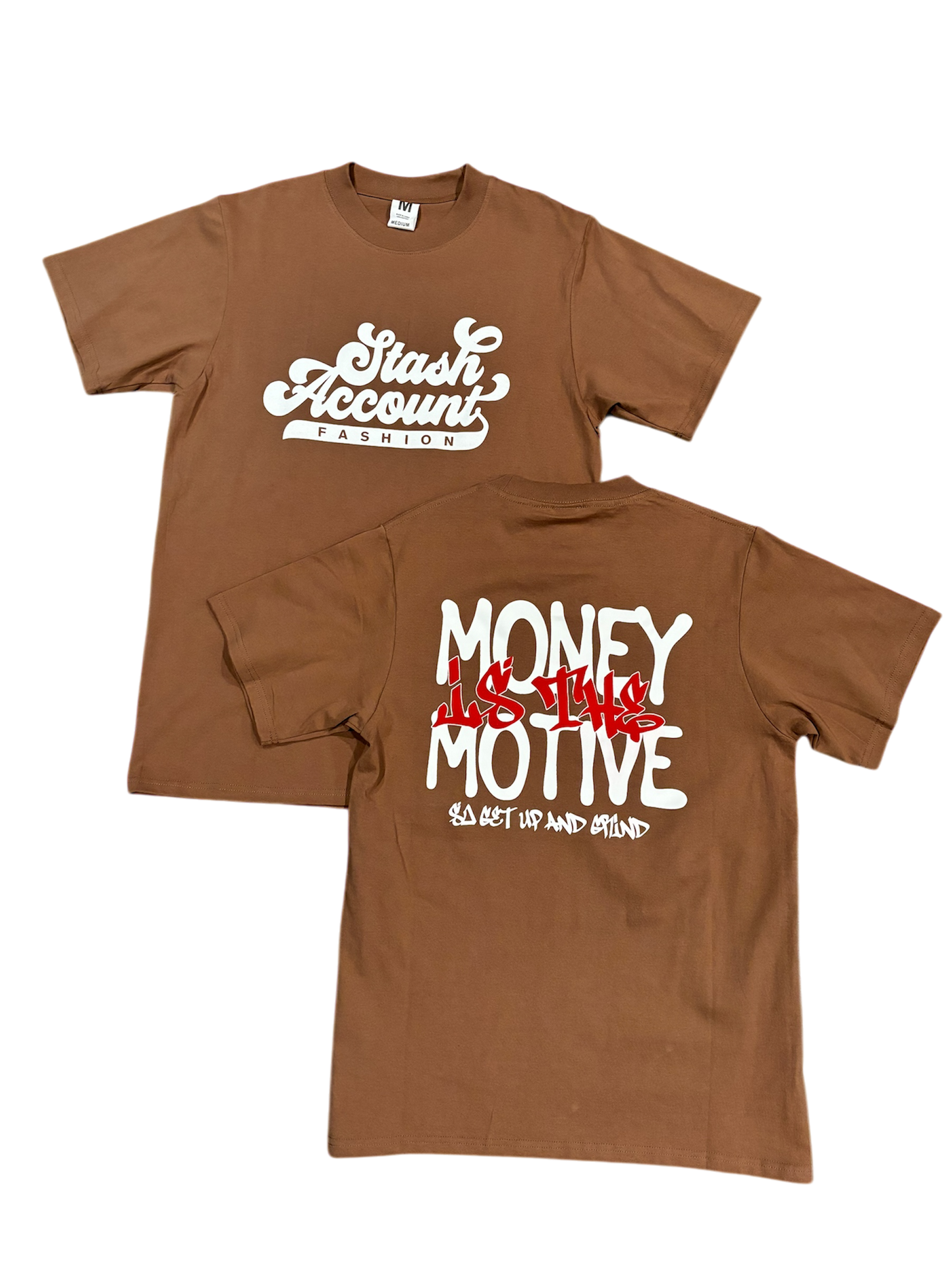 MONEY IS THE MOTIVE heavyweight (Tshirt)
