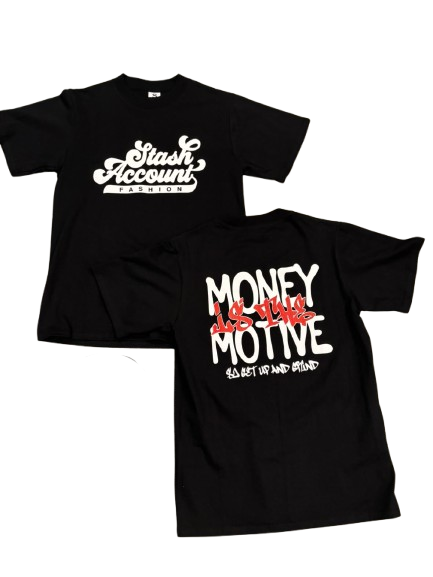 MONEY IS THE MOTIVE heavyweight (Tshirt)